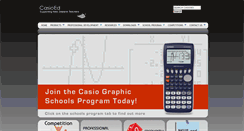 Desktop Screenshot of casio.edu.monacocorp.co.nz